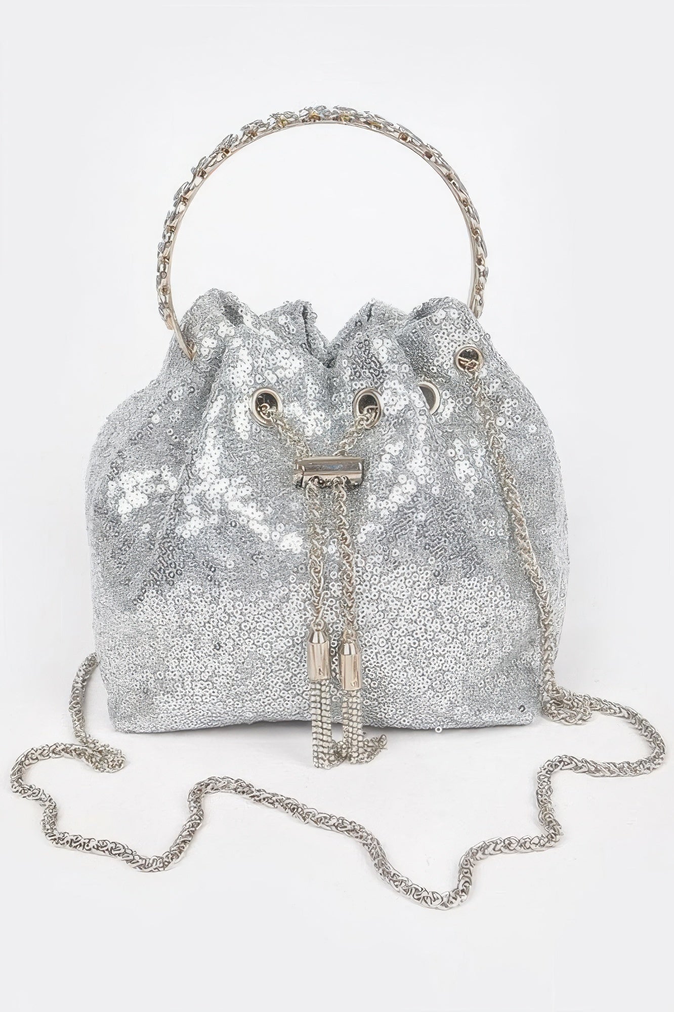 Damen-Handtasche Pailletten Beuteltasche – NOHO – BYMANYC ® New York