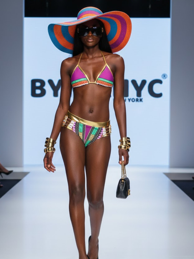 Bikini HARLEM NYFW Neue Kollektion BYMANYC ® New York