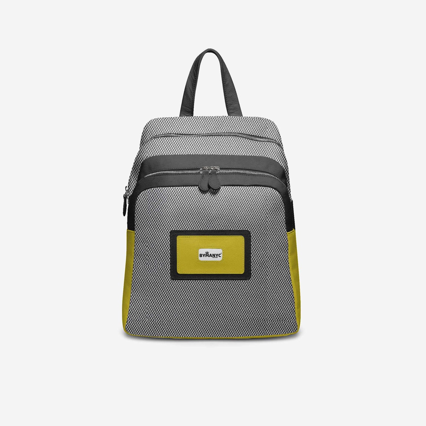 Black & Yellow Vegan Backpack BYMANYC ® New York – Italy Made