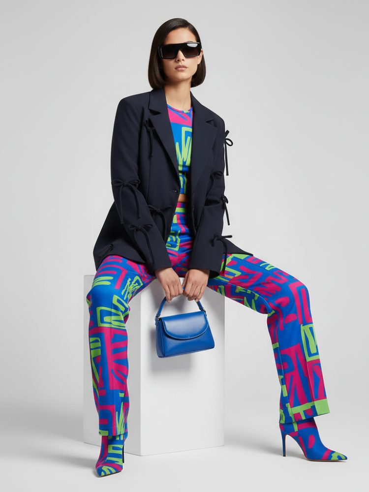 Bow-Detail Versatile Blazer Women's, Soho | BYMANYC ® New York