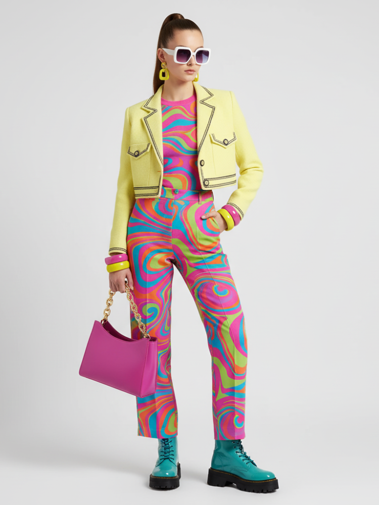 Cropped Tweed Jacket Women´s  TIMES SQUARE BYMANYC ® New York