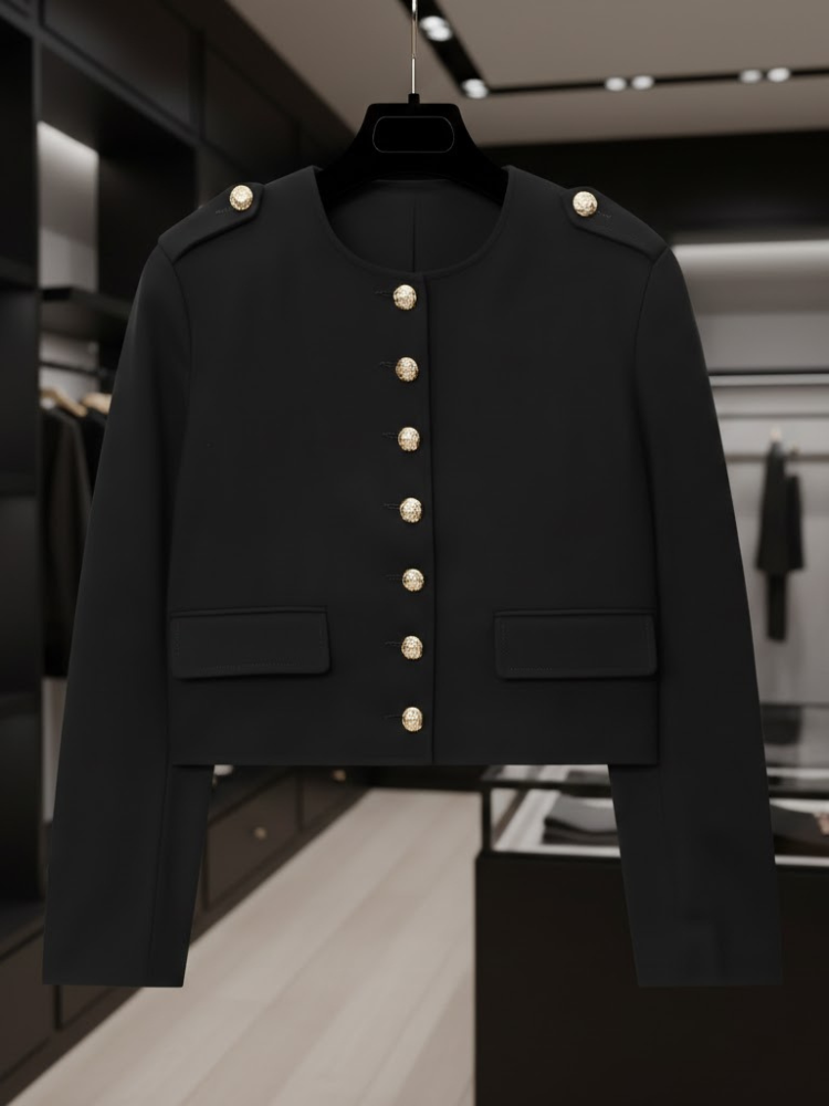 Regency Military Crop-Jackett • THE MET New Collection BYMANYC ® New York