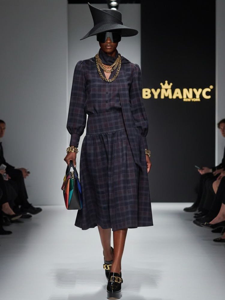 Highland Plaid Set • CHELSEA Neue Kollektion BYMANYC ® New York