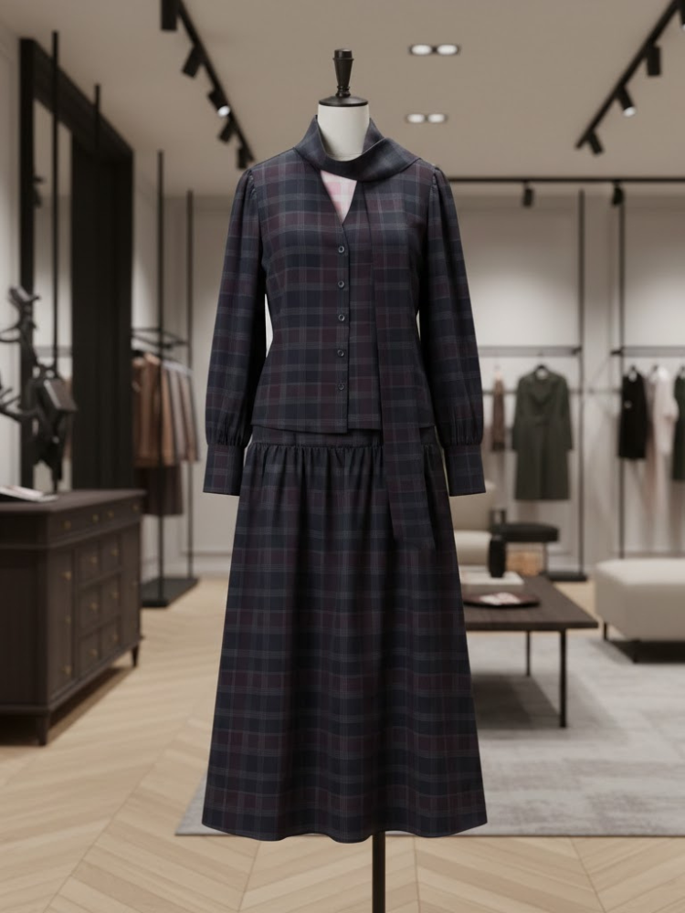 Highland Plaid Set • CHELSEA Neue Kollektion BYMANYC ® New York
