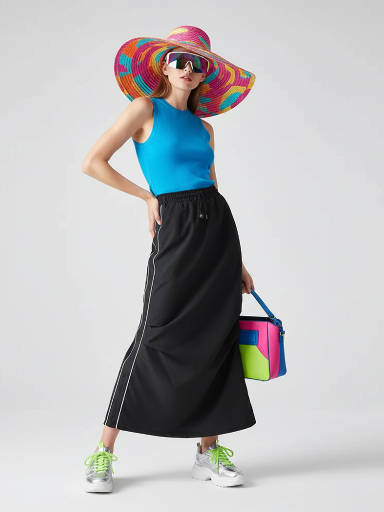 Harlem Luxury Sport Long Skirt BYMANYC ® New York