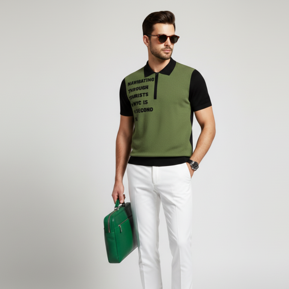 MIDTOWN Cashmere Polo Men's BYMANYC ® New York