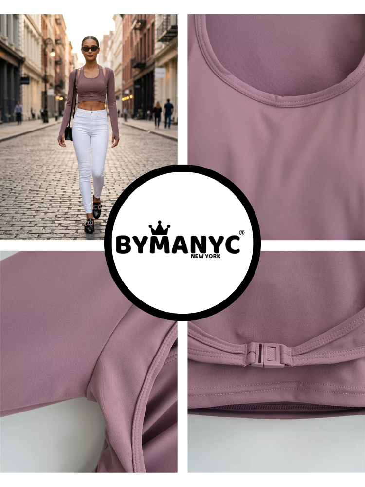 Mauves CENTRAL PARK Sporttop Prêt-à-porter BYMANYC ® New York