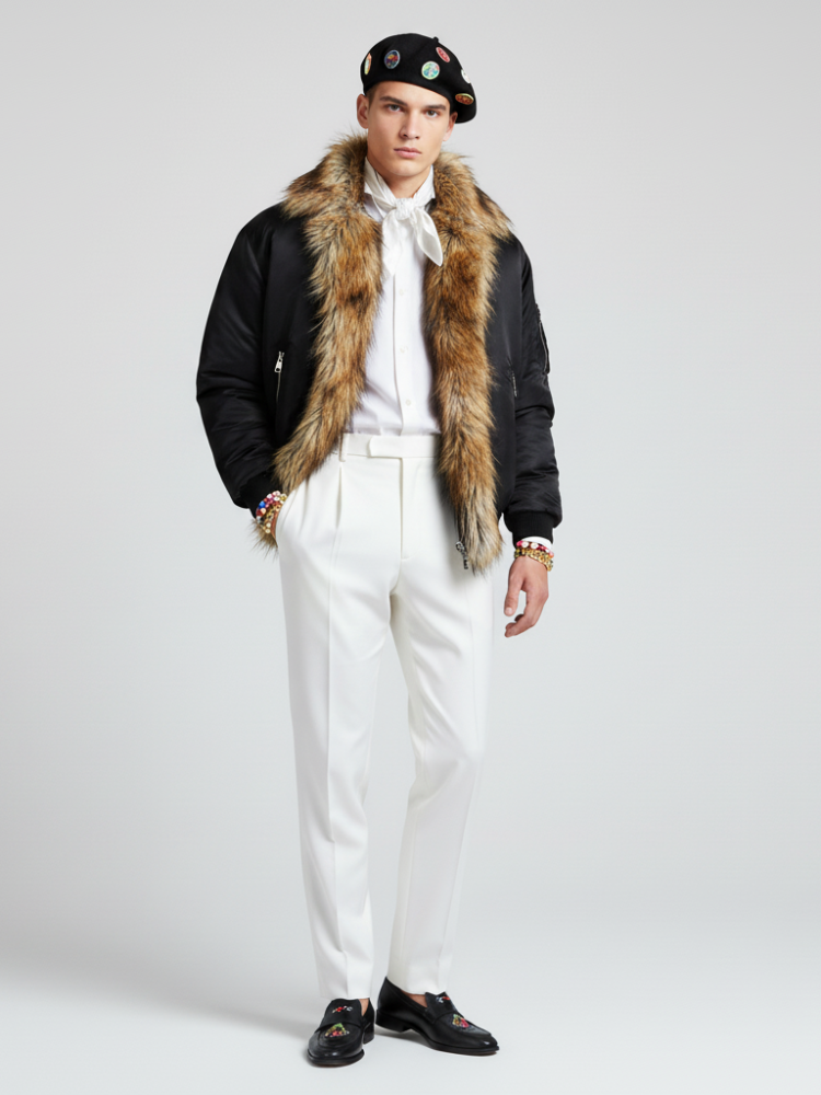 Men's Bomber Jacket CHELSEA COUTURE BYMANYC ® New York