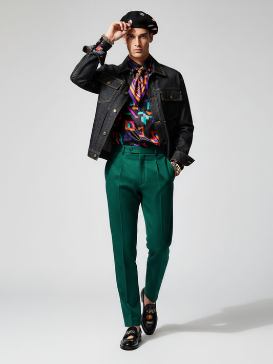 Men's Denim Jacket TRIBECA COUTURE BYMANYC ® New York