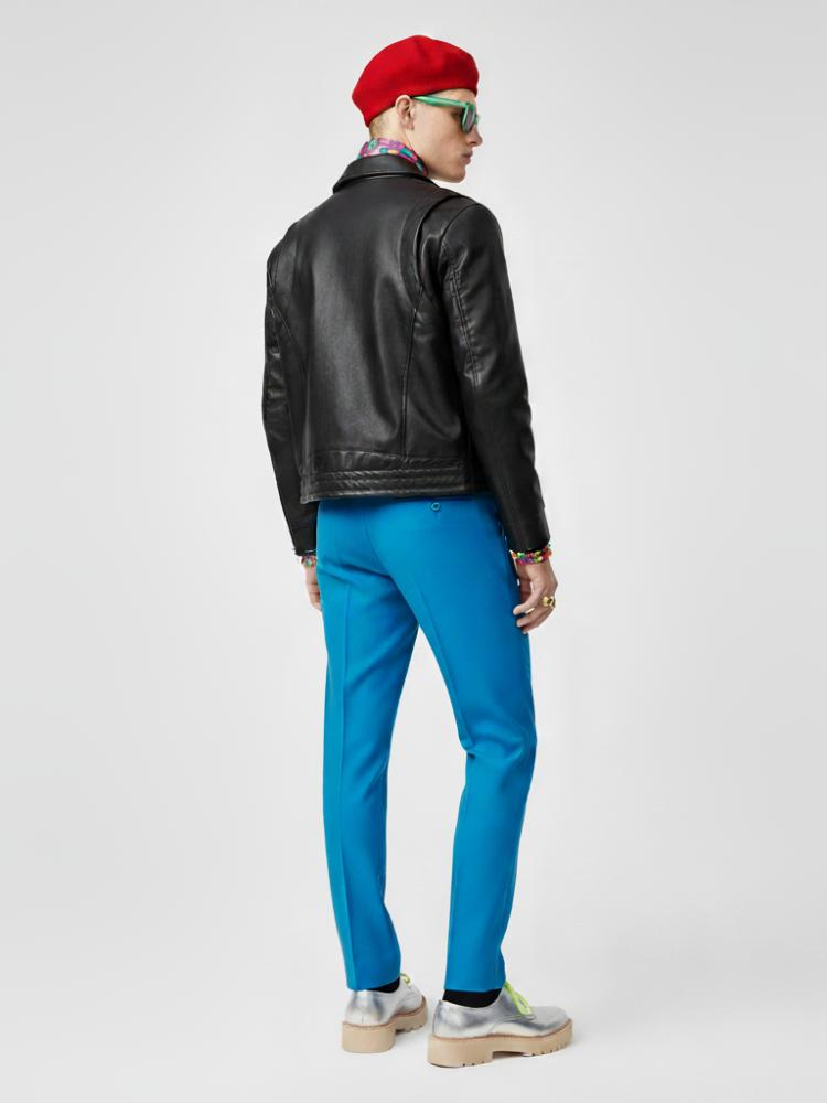 Men's Faux Leather Jacket SOHO COUTURE BYMANYC ® New York