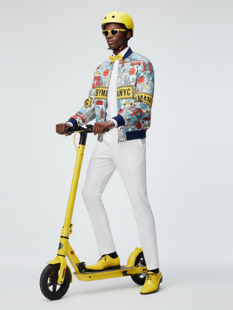 Men's GREENWICH Bomber Jacket BYMANYC ® New York