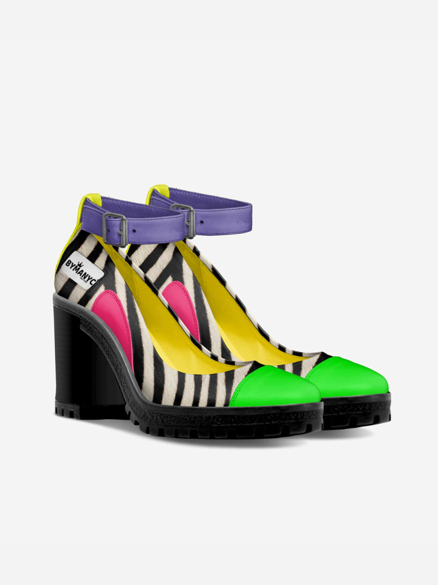 Vegan Stiletto Shoe BYMANYC ® New York – LITTLE ITALY Chic