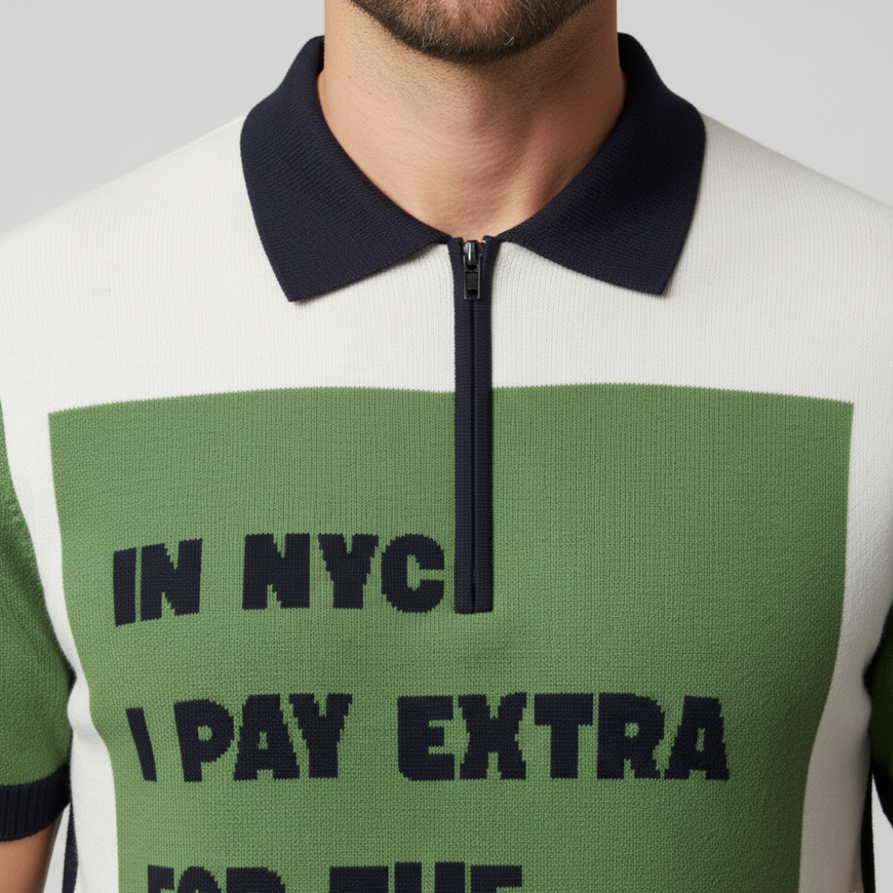 WALL STREET Cashmere Polo Men's BYMANYC ® New York