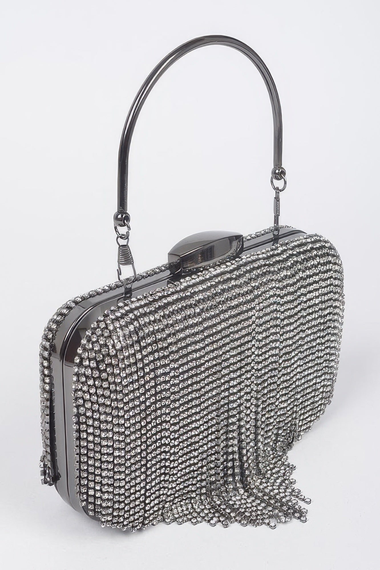 Damenhandtasche Strass Fransen Clutch - BROADWAY - BYMANYC ® New York