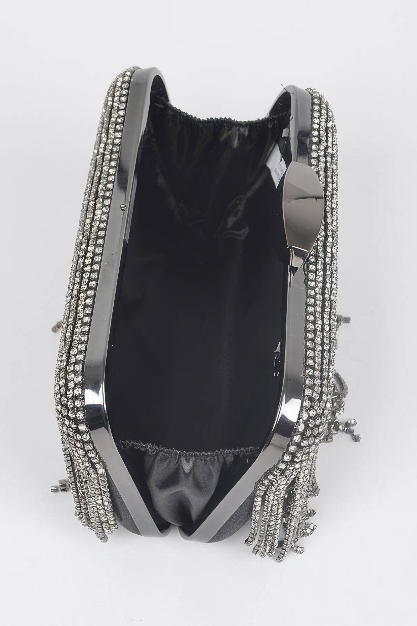 Damenhandtasche Strass Fransen Clutch - BROADWAY - BYMANYC ® New York