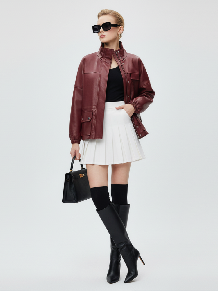 Women's Biker Jacket LOWER EAST SIDE ECO FASHION BYMANYC ® New York