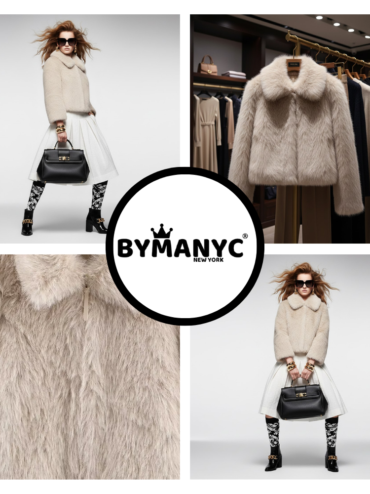 Damen Eco-Jacke BATH BEACH NY CITY Kollektion BYMANYC ® New York