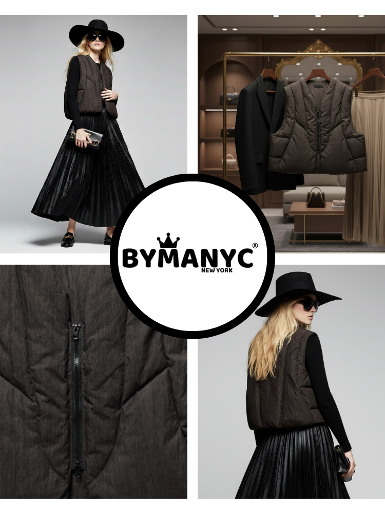 Damen Eco-Jacke BUSHWICK NY CITY Kollektion BYMANYC ® New York