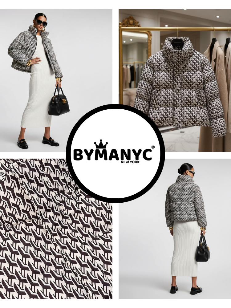 Damen Öko-Jacke CENTRAL PARK NYFW Neue Kollektion BYMANYC ® New York