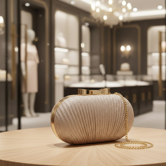 Women's Handbags: Broadway Glam Clutch | Manhattan Chic Collection BYMANYC ® New York