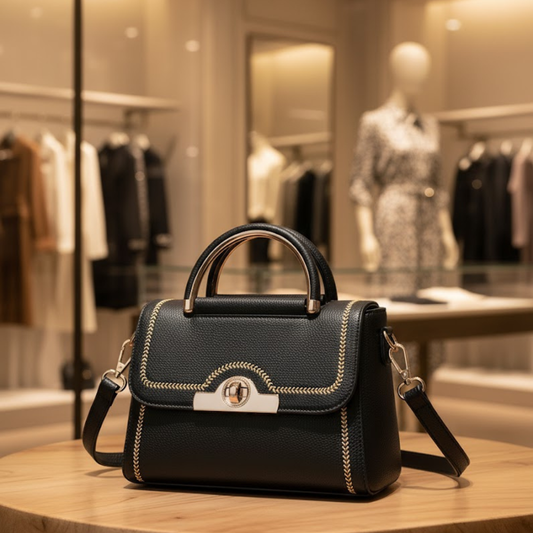 Women's Handbags: Midtown Stitch Tote | Manhattan Chic Collection BYMANYC ® New York