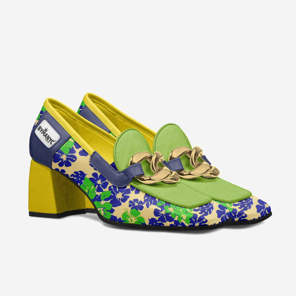 Women's Heeled Loafer ASTORIA Couture BYMANYC ® New York