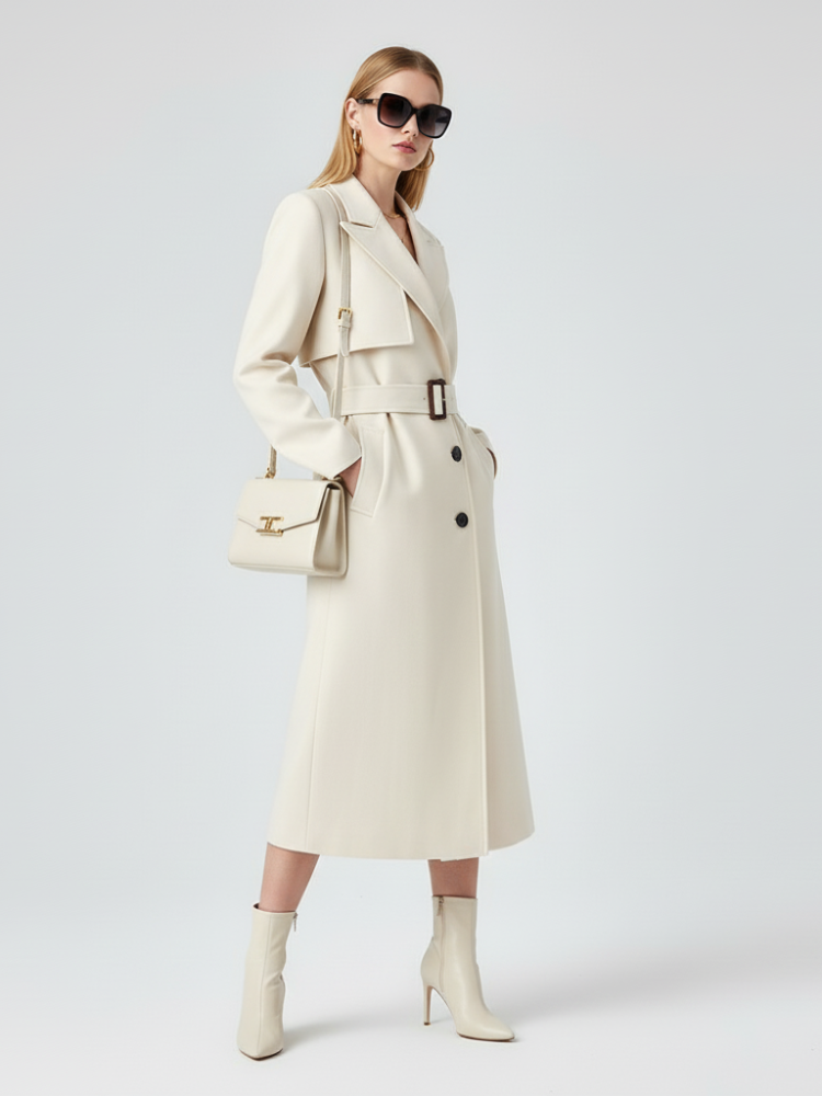 Damen Langer Trenchcoat FINANCIAL DISTRICT ECO COUTURE BYMANYC ® New York