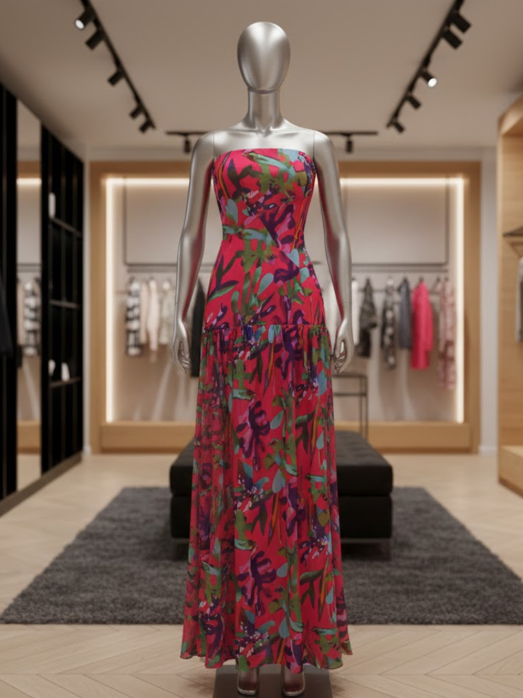 Tropical Vibes Trägerlos • CHELSEA Neue Kollektion BYMANYC ® New York
