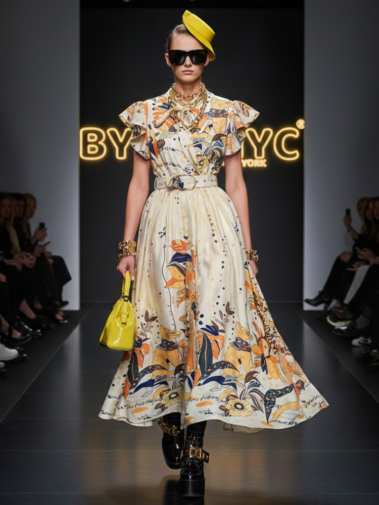 Botanischer Garten Maxi • GREENWICH Neue Kollektion BYMANYC ® New York