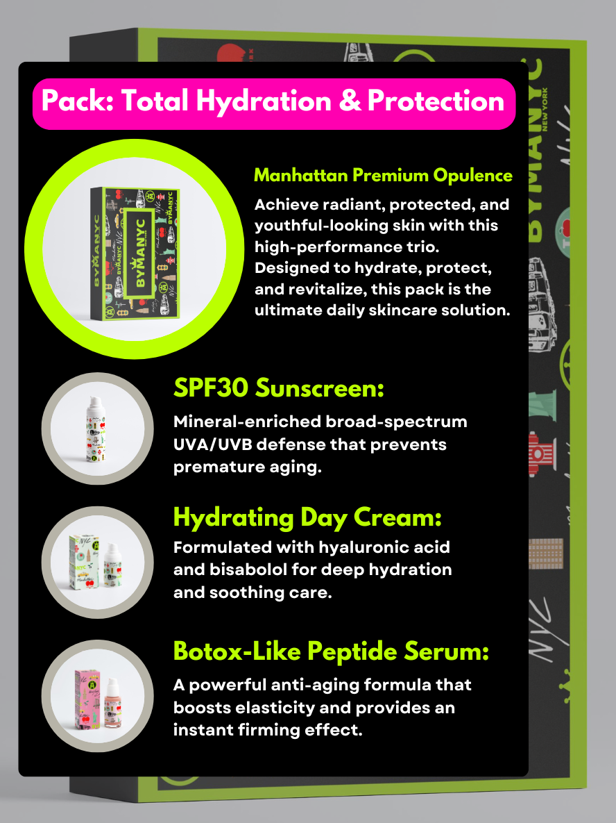 BYMANYC Pack **Total Hydration & Protection – Manhattan Premium Opulence**
