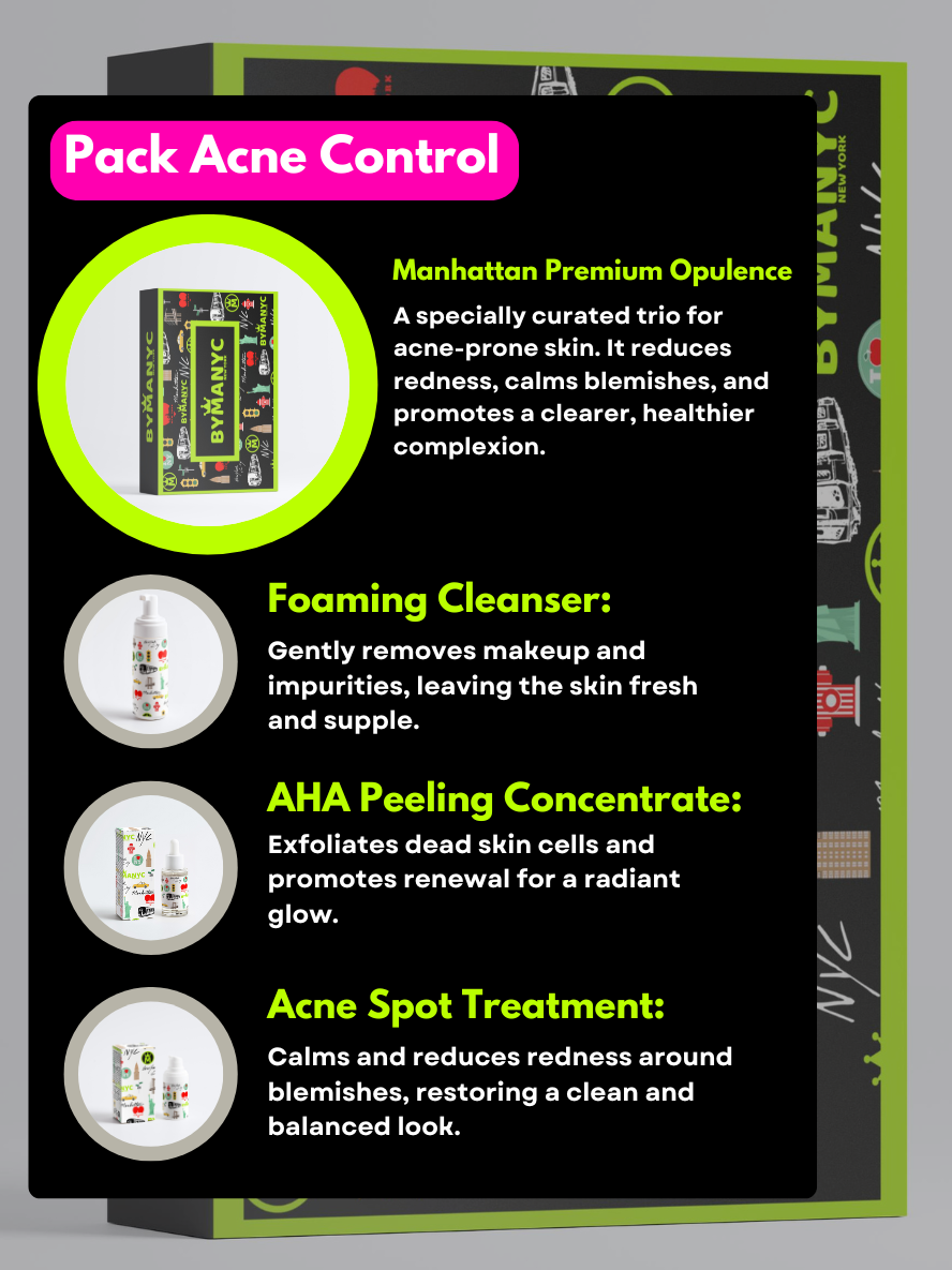 BYMANYC Pack **Acne Clear Confidence – Manhattan Premium Opulence Edition**