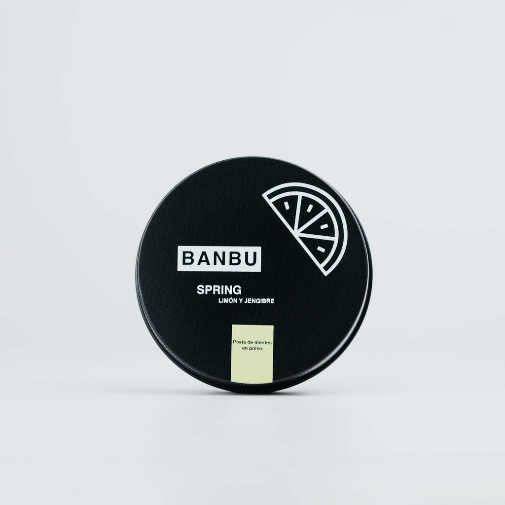 BANBU. Pasta de dientes  Spring  (sabor limón)